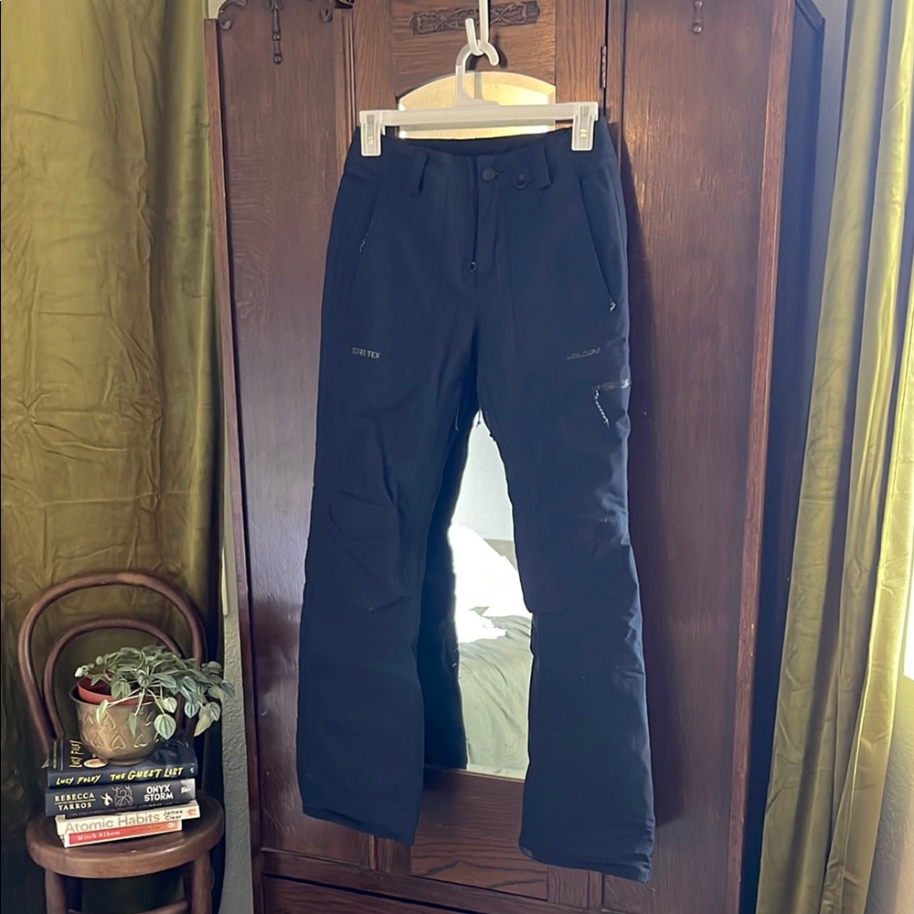 Women’s Black Volcom GoreTex Snow Pant